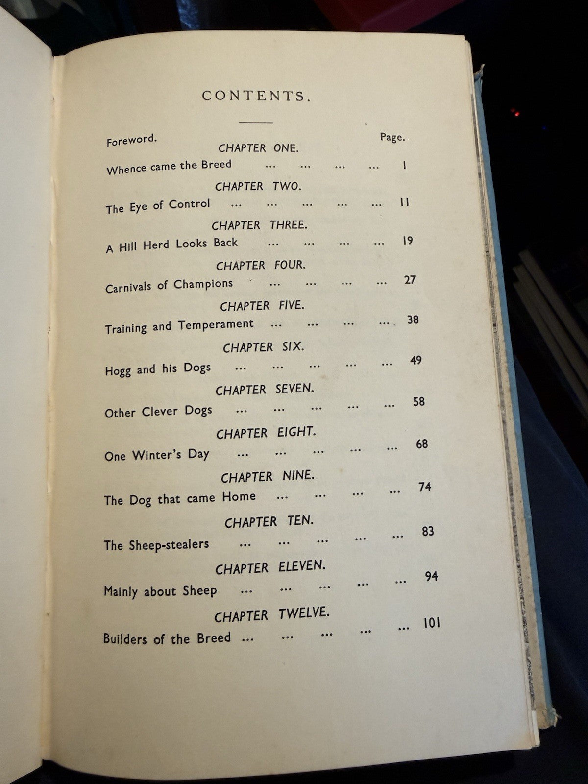 Sheep Dogs and their Masters : J Herries McCulloch : Genealogical Chart 1940