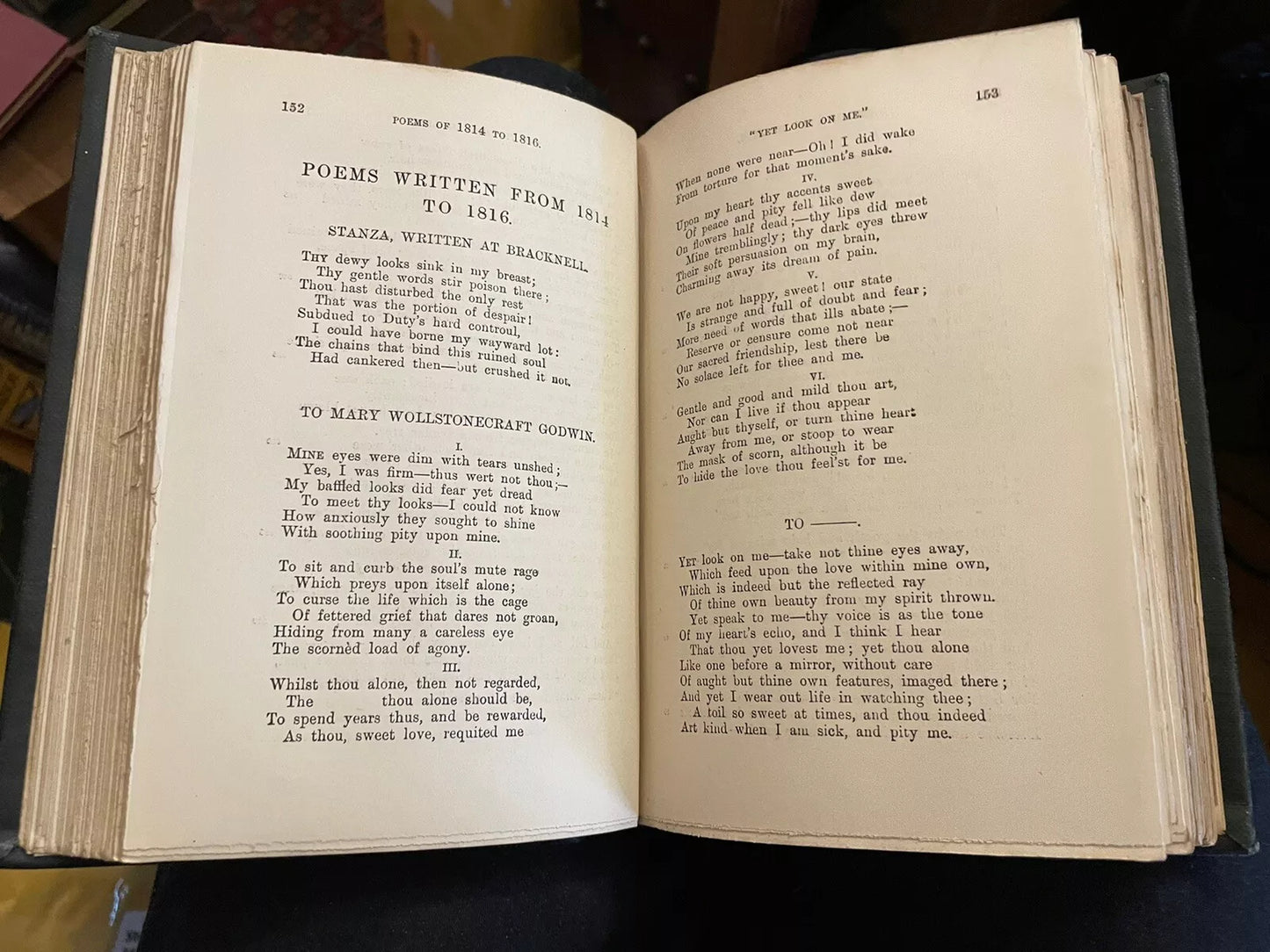 1892 The Poetical Works of Percy Bysshe Shelley (2 Vols) H. Buxton Forman