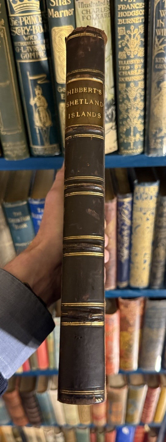 1891 A Description of the Shetland Islands : Samuel Hibbert