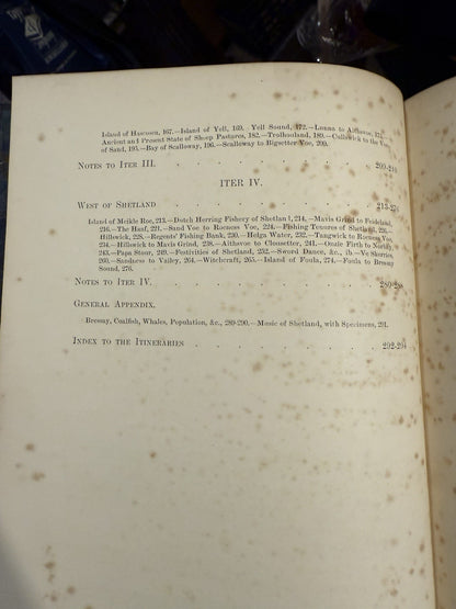 1891 A Description of the Shetland Islands : Samuel Hibbert
