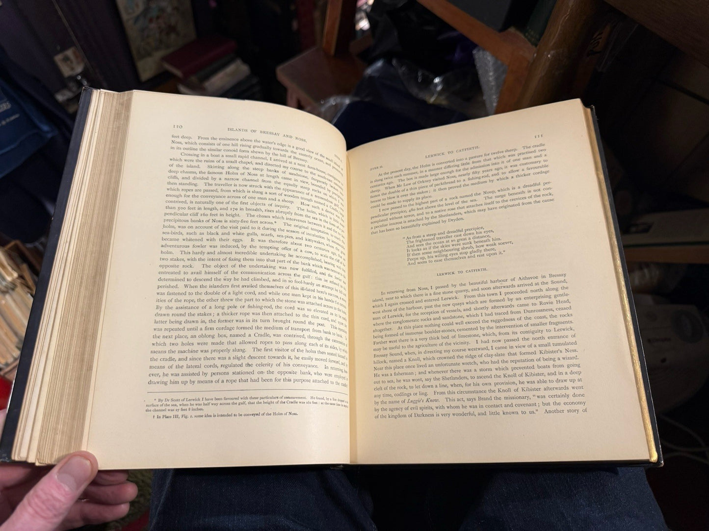 1891 A Description of the Shetland Islands : Samuel Hibbert