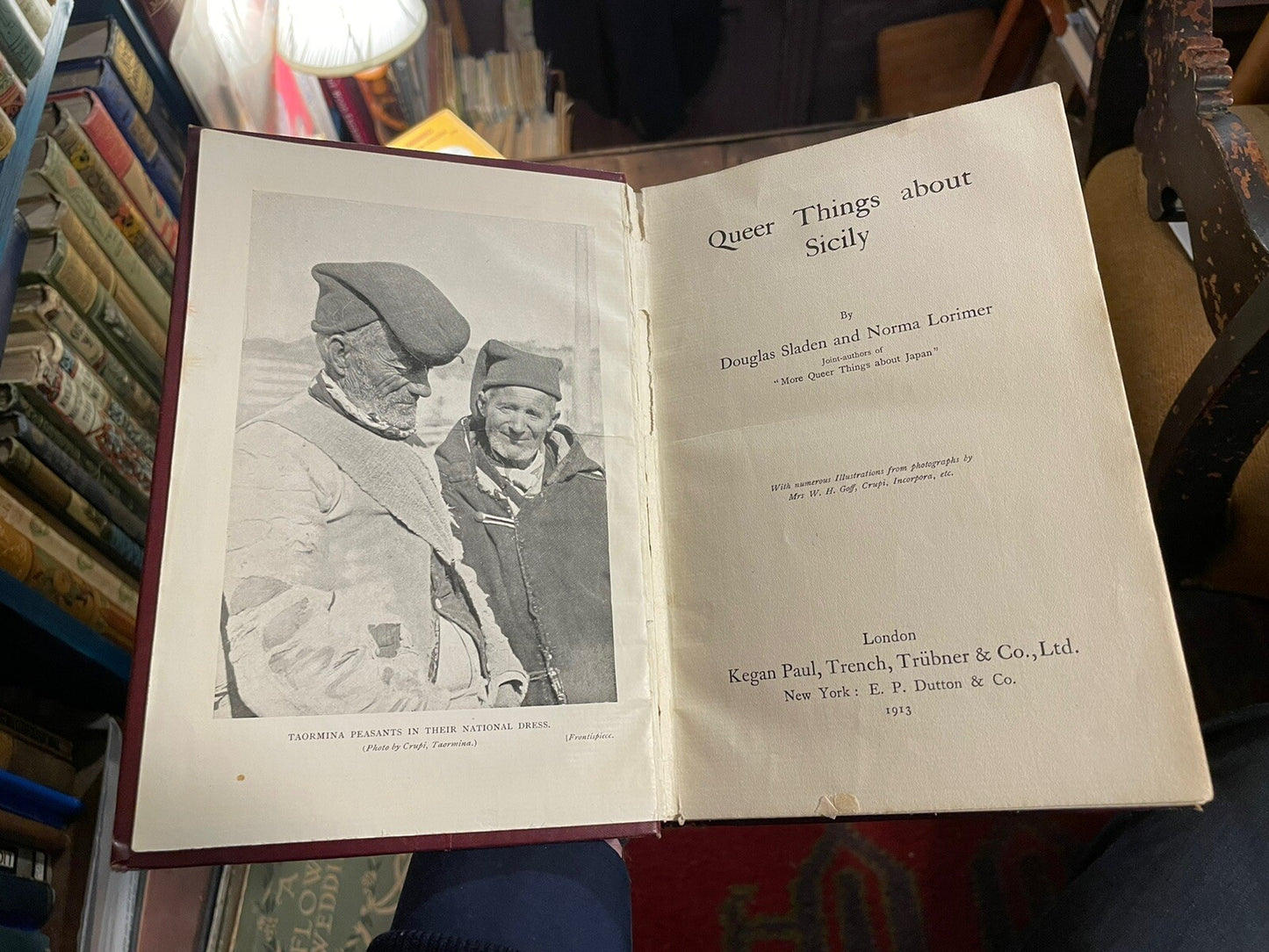 1913 Queer Things About Sicily : Sicillian Culture, Scenery : Sladen & Lorimer