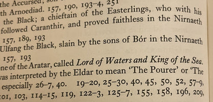 1977 JRR Tolkien : The Silmarillion : True 1st/1st Domestic with Errors