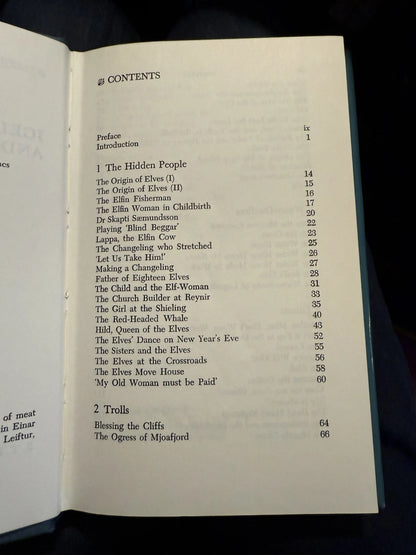 Icelandic Folktales and Legends : Jacqueline Simpson ; 1972 , 1st Edition in DJ