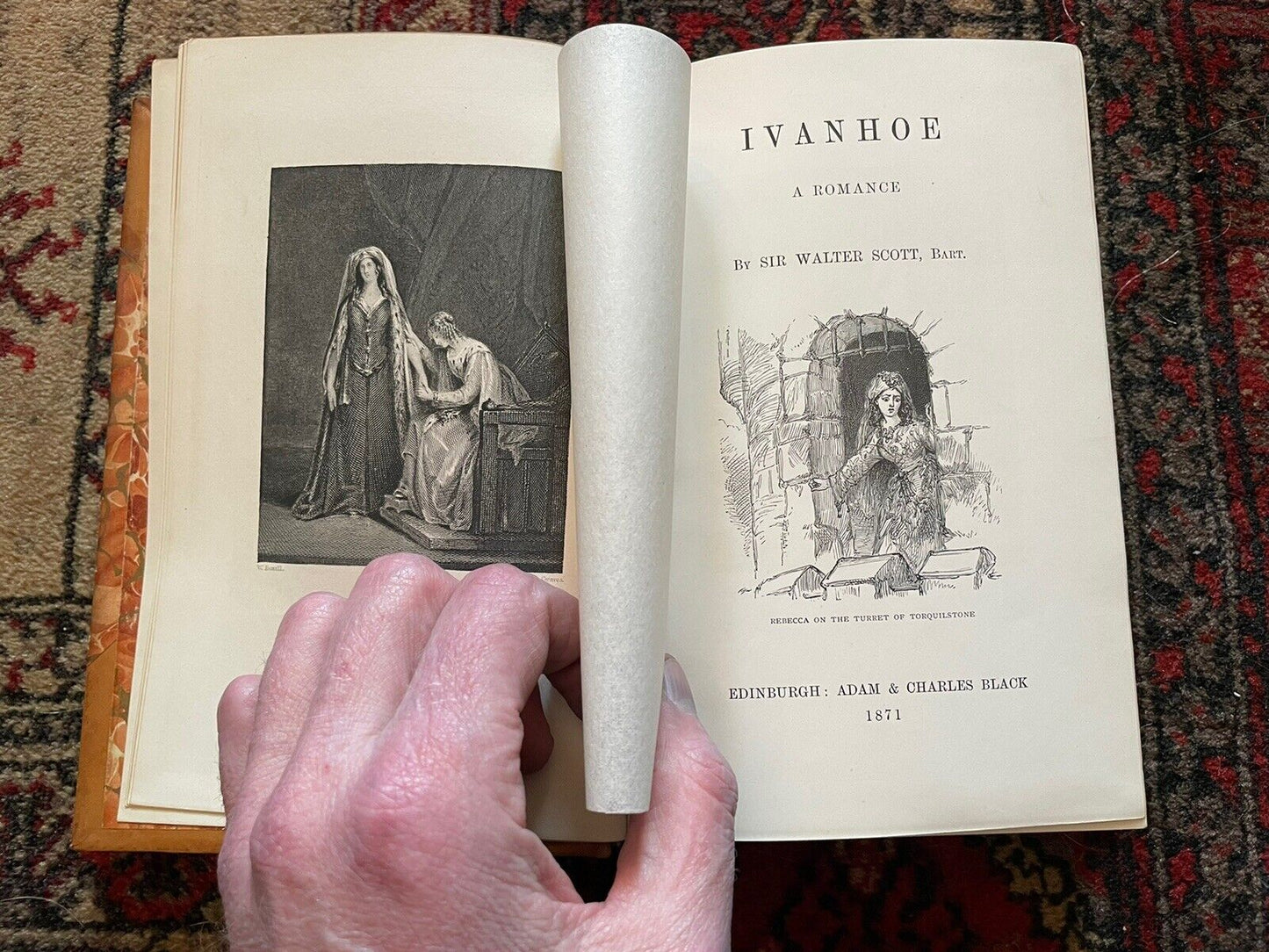 1871 Sir Walter Scott : Waverley Novels (25 Vols) Centenary Edition : Smart Set