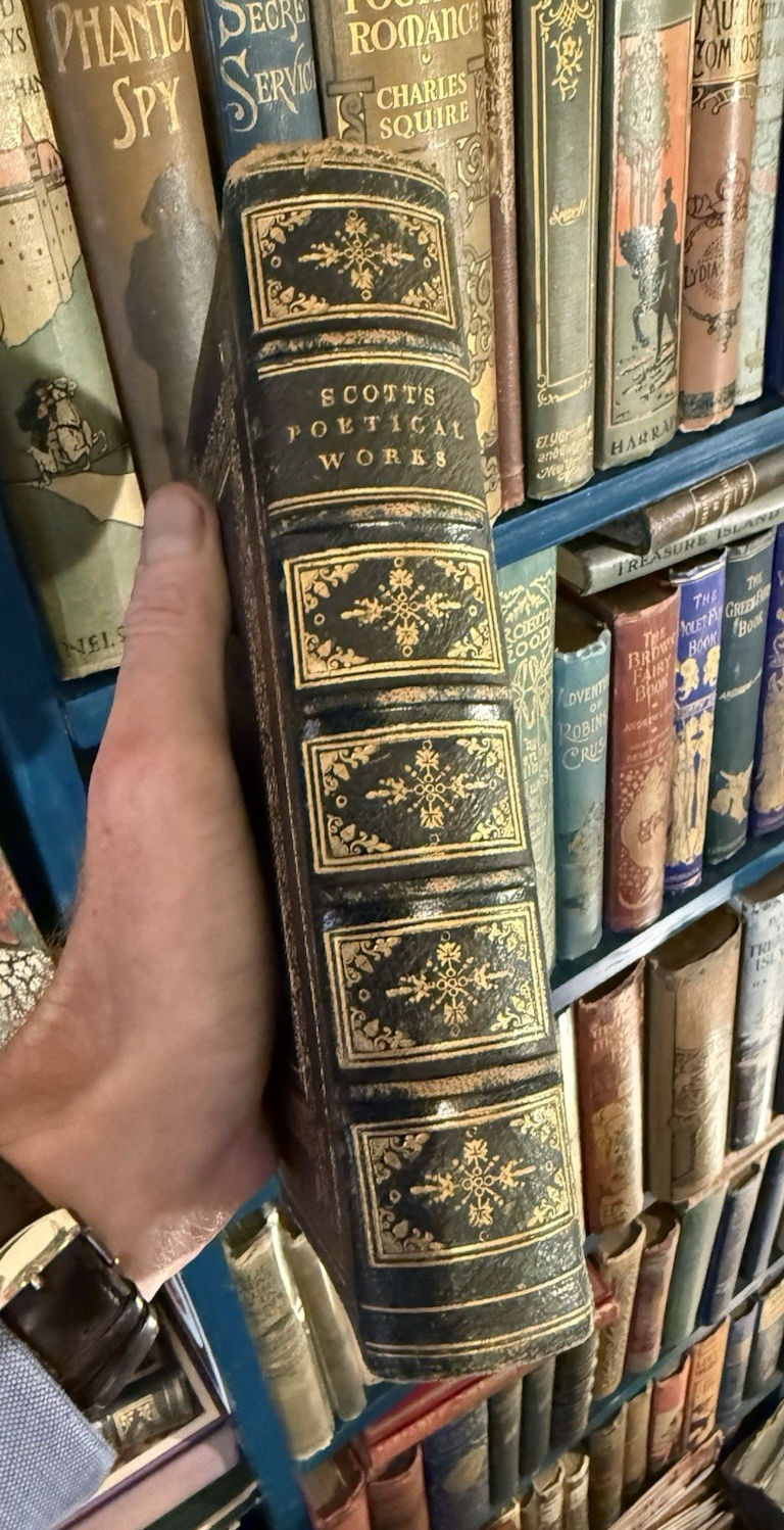The Poetical Works of Sir Walter Scott : Illustrated : Fine Binding c1885