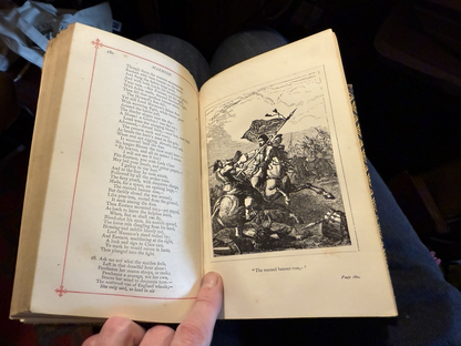 The Poetical Works of Sir Walter Scott : Illustrated : Fine Binding c1885