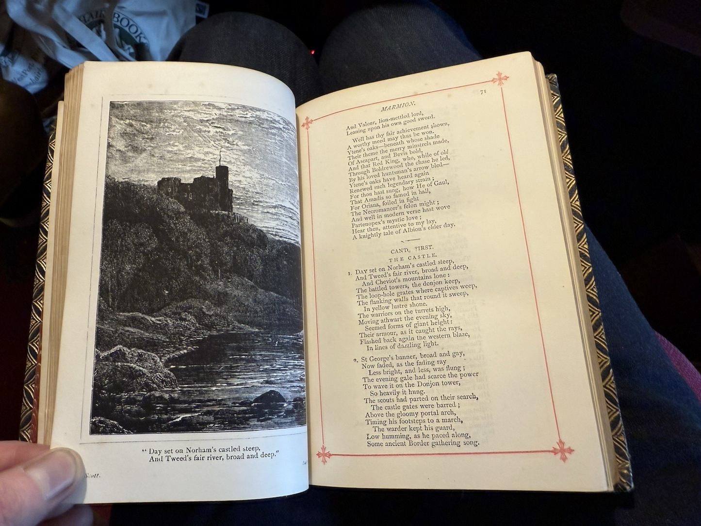 The Poetical Works of Sir Walter Scott : Illustrated : Fine Binding c1885
