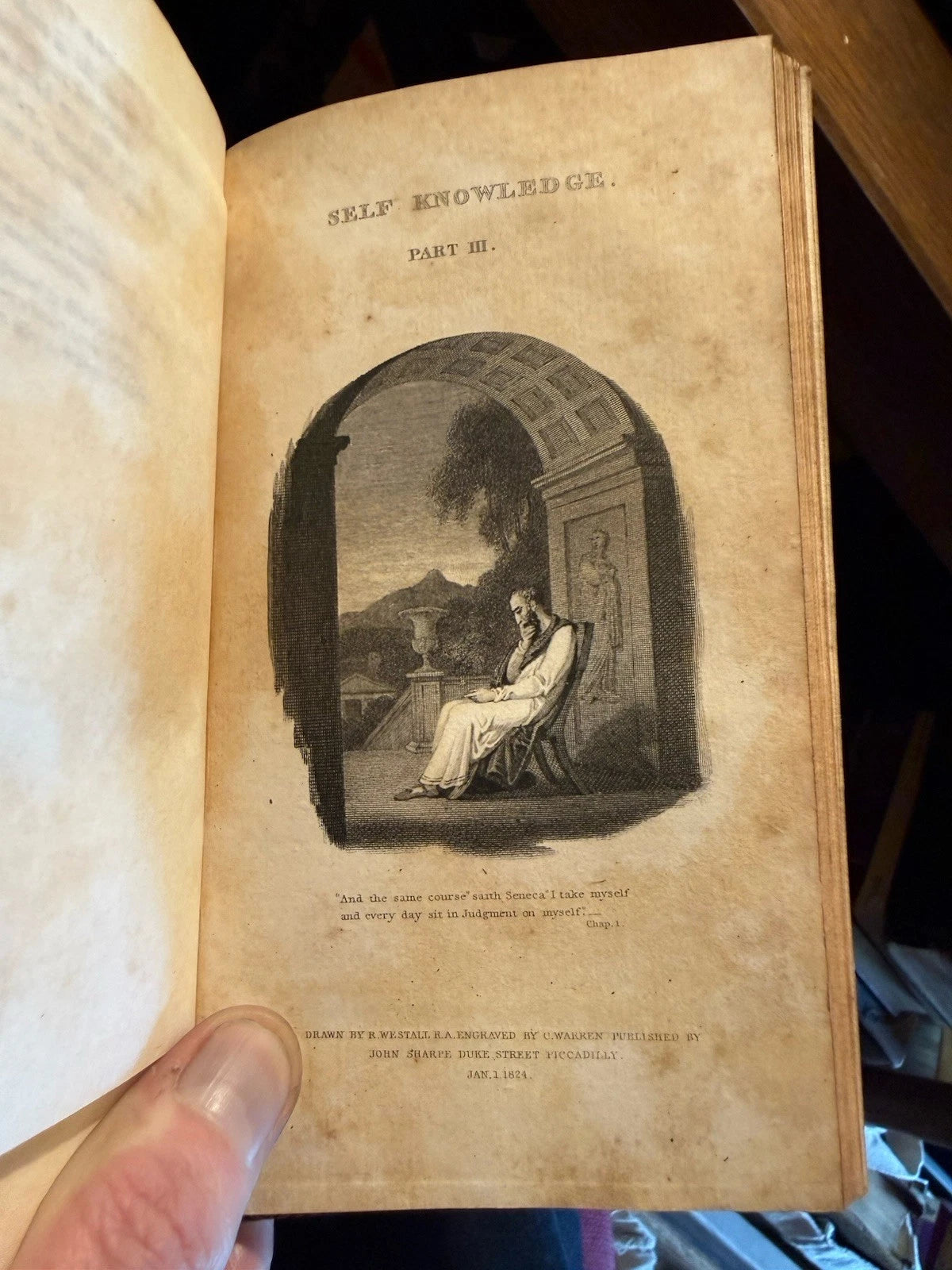 1824 Self-Knowledge, A Treatise : John Mason : Unsigned Fine Binding
