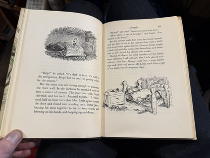 Stuart Little : E.B. White : 1945 Hardback Book : Children's Classic