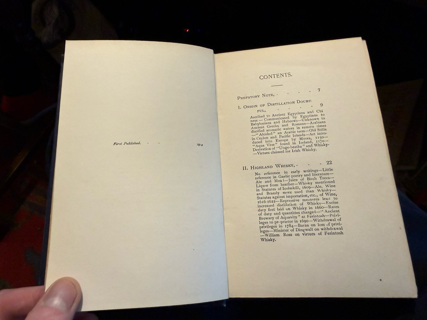 Smuggling in the highlands : Account of Highland Whisky Smuggling Stories 1914