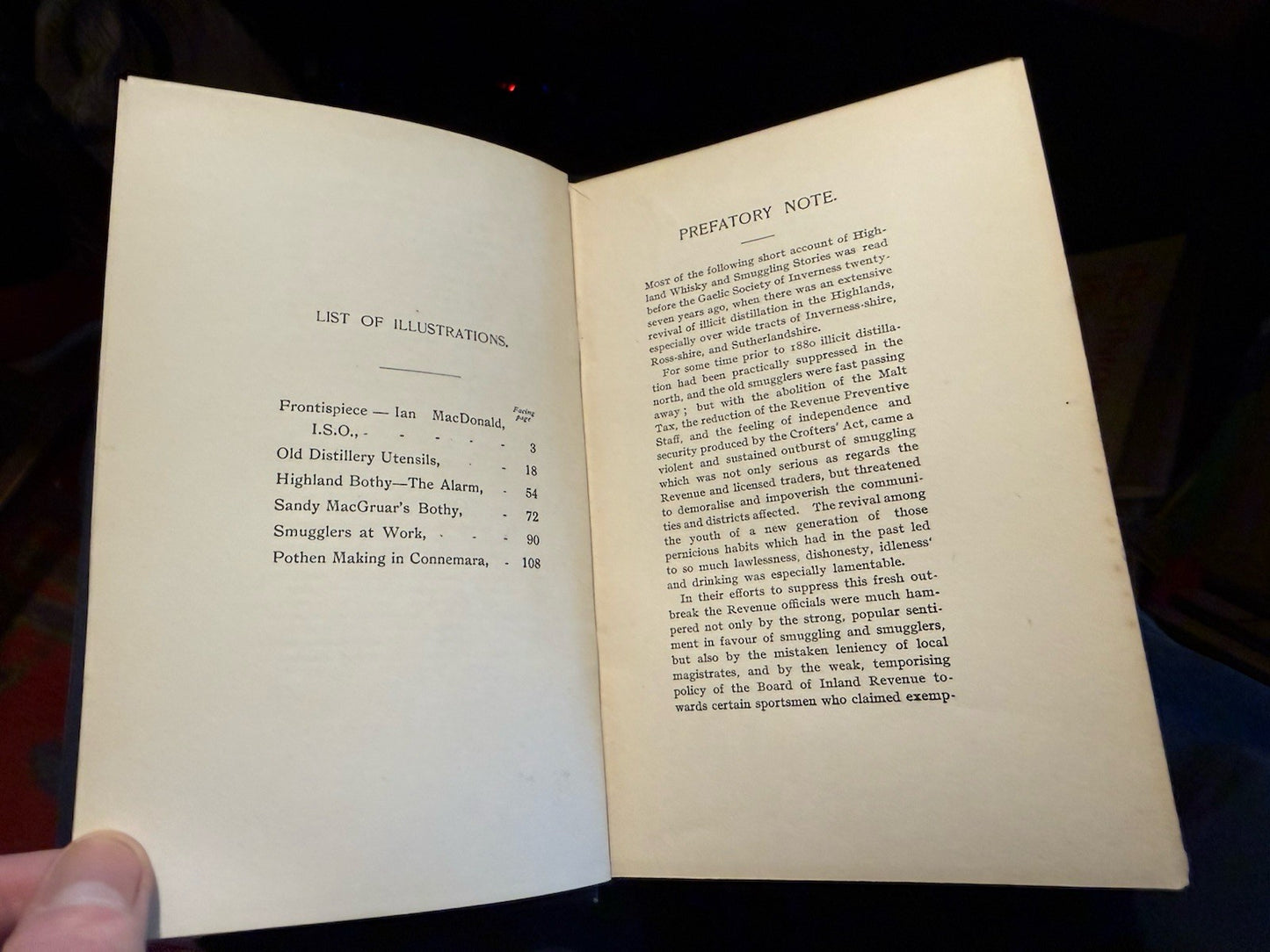 Smuggling in the highlands : Account of Highland Whisky Smuggling Stories 1914