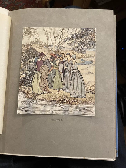 Arthur Rackham, Some British Ballads, 1919 1st/1st 16 Tipped-In Coloured Plates