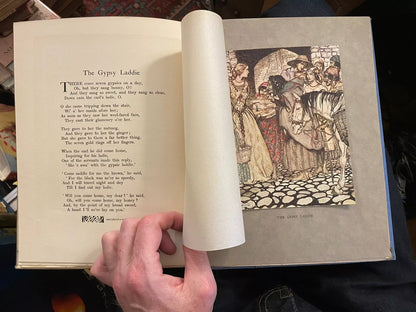 Arthur Rackham, Some British Ballads, 1919 1st/1st 16 Tipped-In Coloured Plates