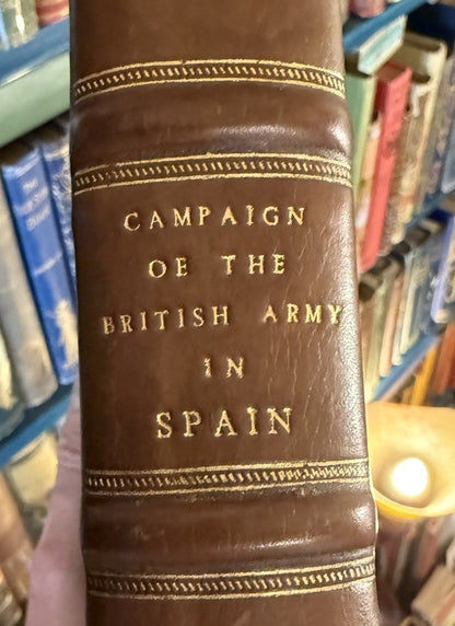 1809 Campaign of the British Army in Spain : J Moore : Peninsular War : Maps