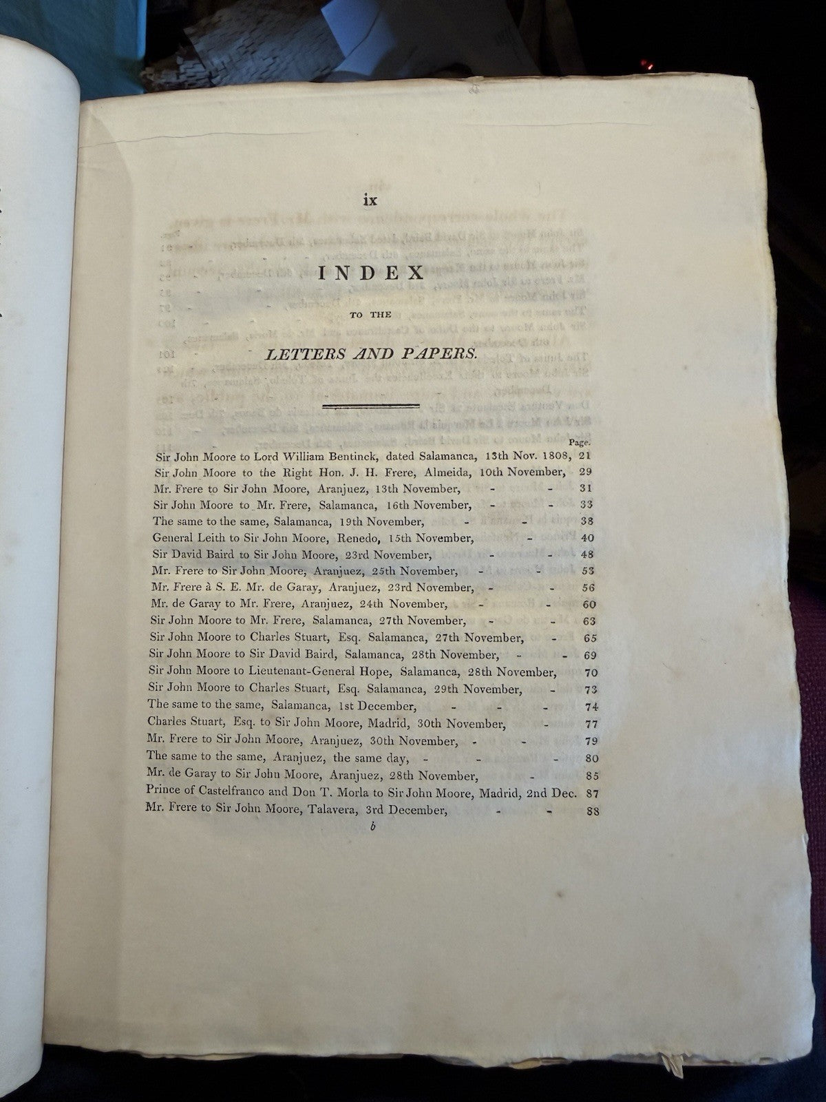 1809 Campaign of the British Army in Spain : J Moore : Peninsular War : Maps