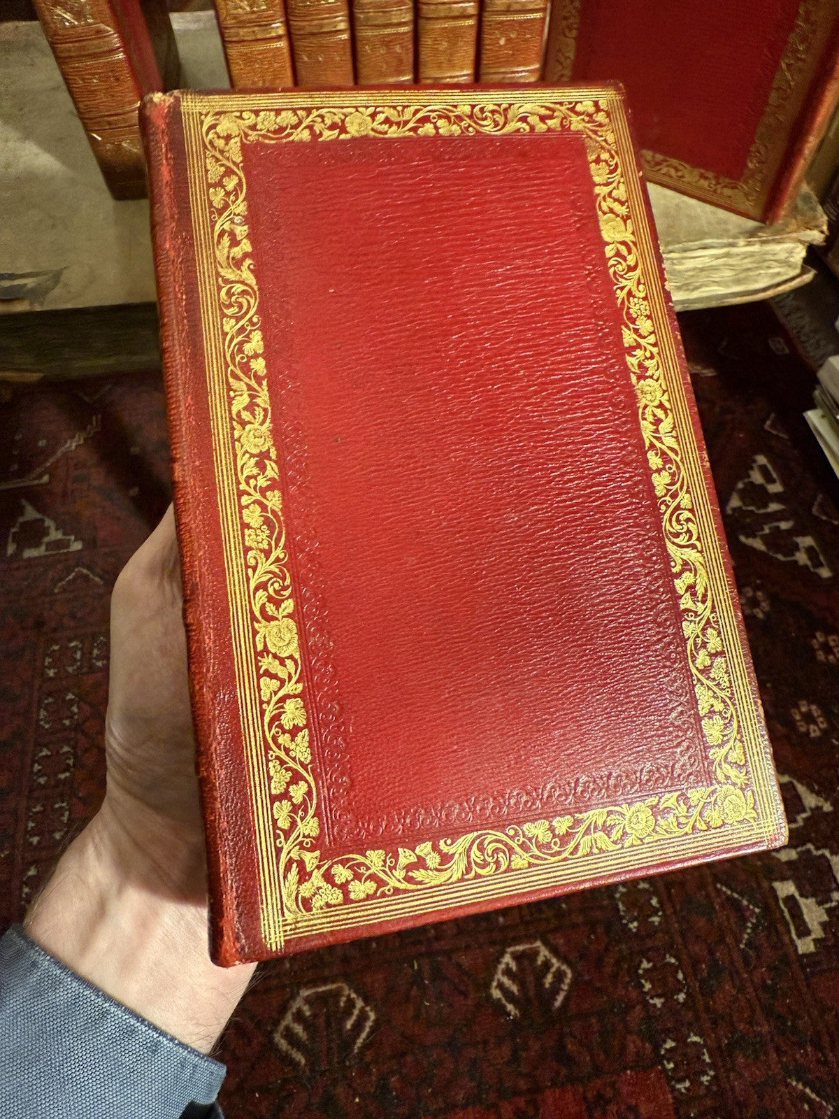 1819 Addison : THE SPECTATOR, (8 Volumes) FULL PERIOD MOROCCO GILT BINDINGS