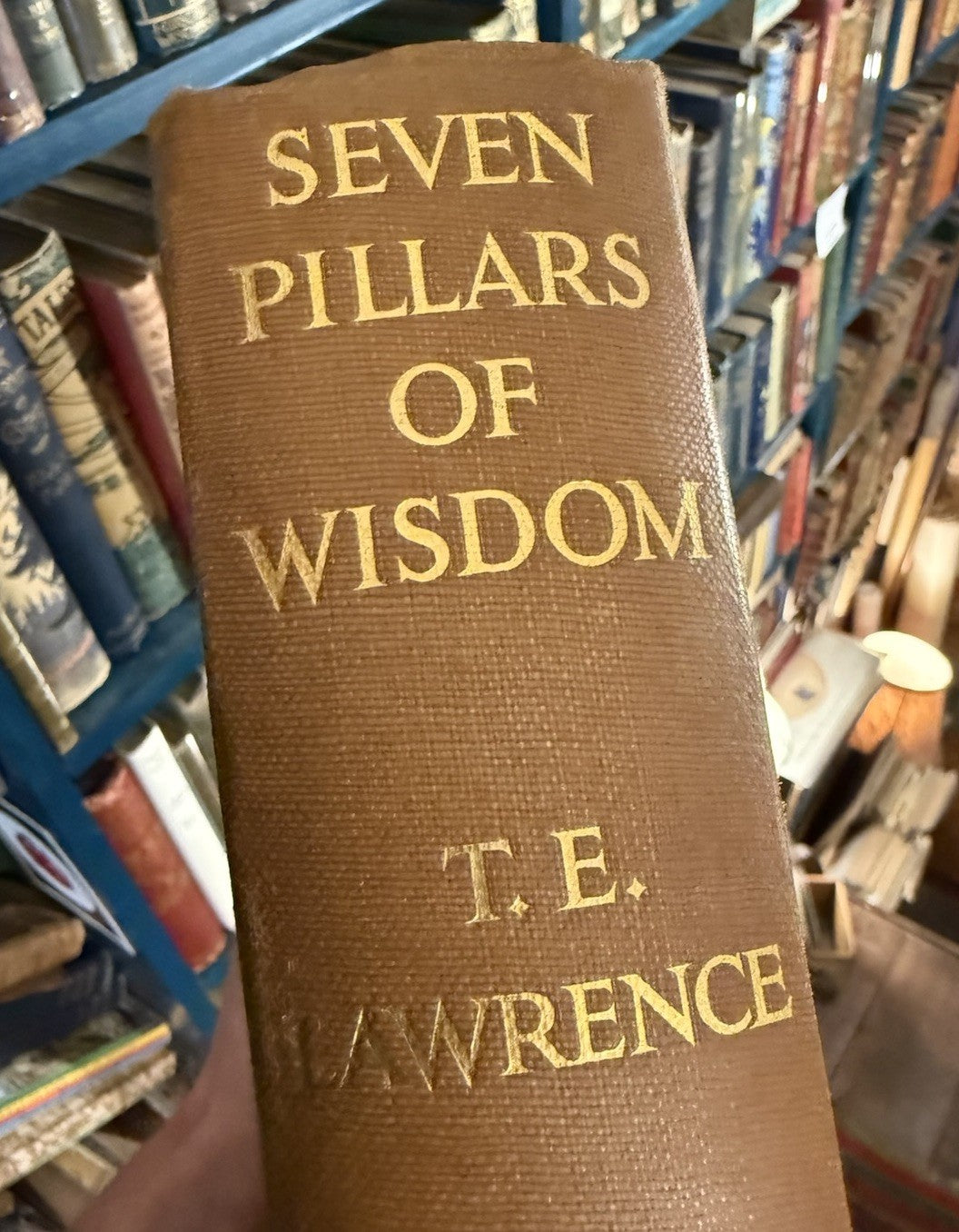 1935 Seven Pillars of Wisdom : T E Lawrence : First Printing of Trade Edition