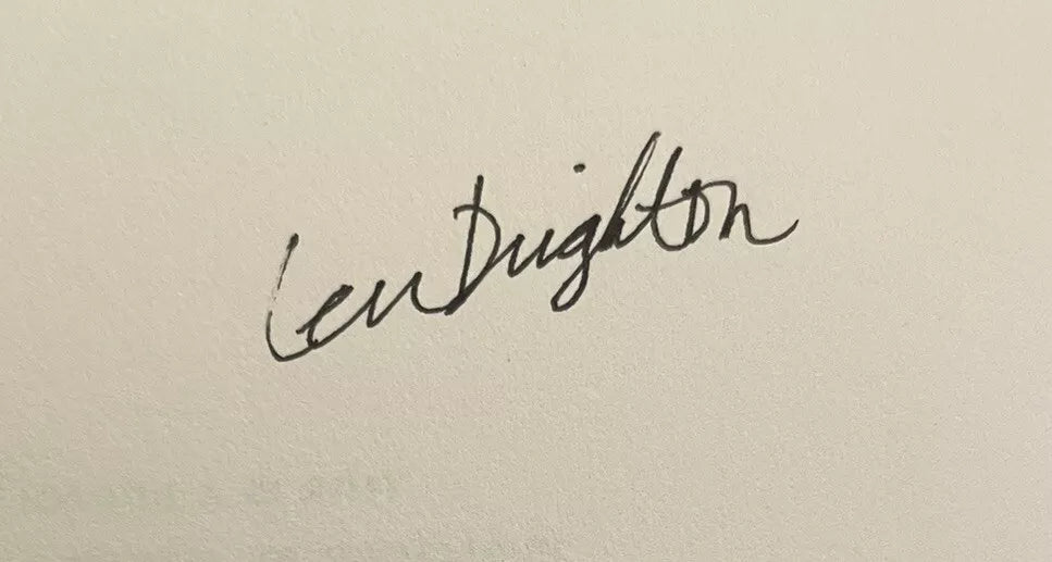 Len Deighton : Spy Hook : SIGNED : First Edition : Espionage : Hardback in DJ