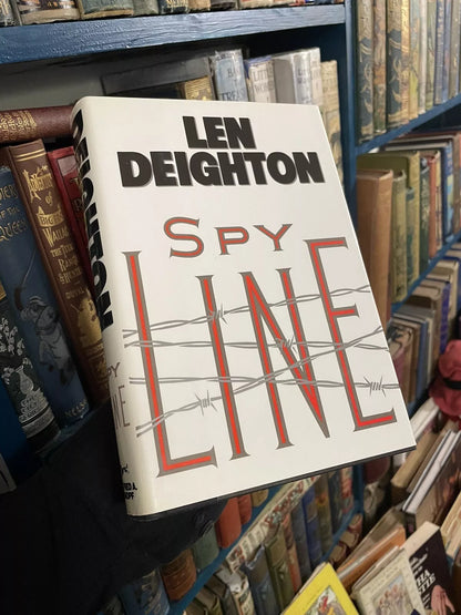 Len Deighton : Spy Line : SIGNED : First Edition : Espionage : Hardback in DJ