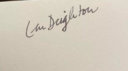 Len Deighton : Spy Line : SIGNED : First Edition : Espionage : Hardback in DJ