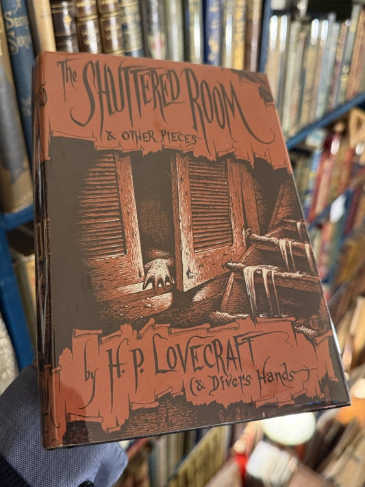 H P Lovecraft : The Shuttered Room : Arkham House 1959 : Signed by Robert Bloch