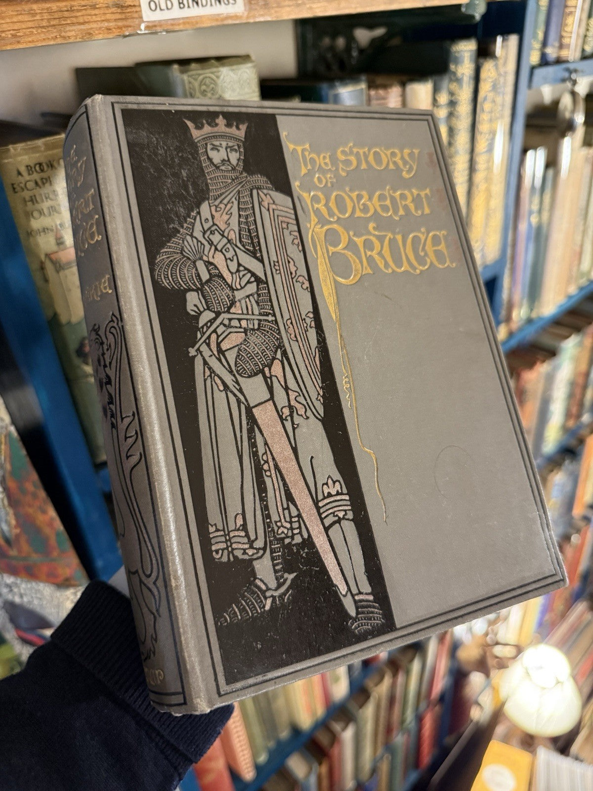 1913 The Story of Robert the Bruce : Scotland History : Mackie : 16 Plates : VGC
