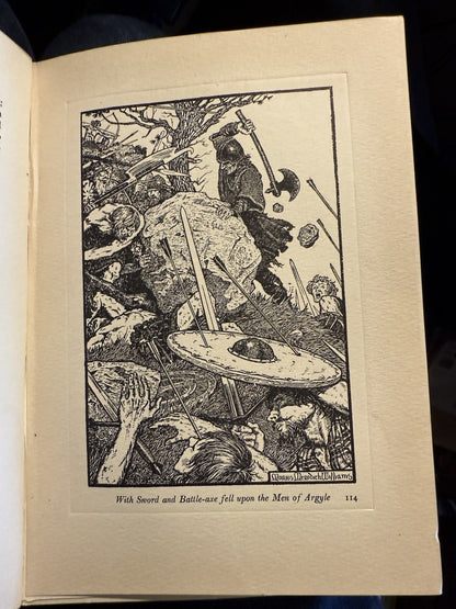 1913 The Story of Robert the Bruce : Scotland History : Mackie : 16 Plates : VGC