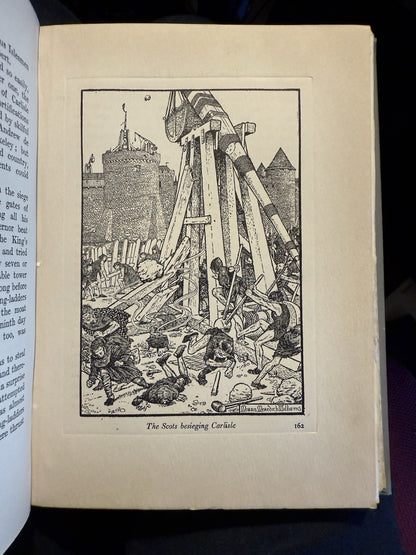 1913 The Story of Robert the Bruce : Scotland History : Mackie : 16 Plates : VGC