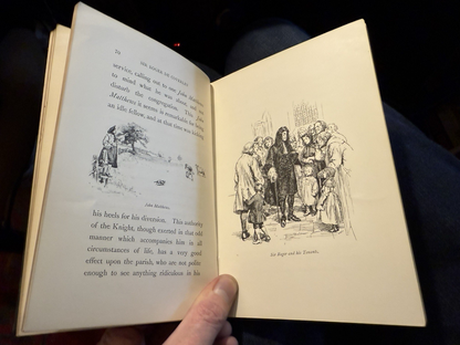 1892 Days with Sir Roger de Coverley : Reprinted from the Spectator