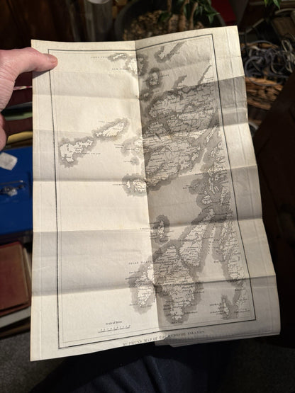 1837 McPhun's Scottish Tourist's Steam-Boat Pocket Guide : Highlands & Islands