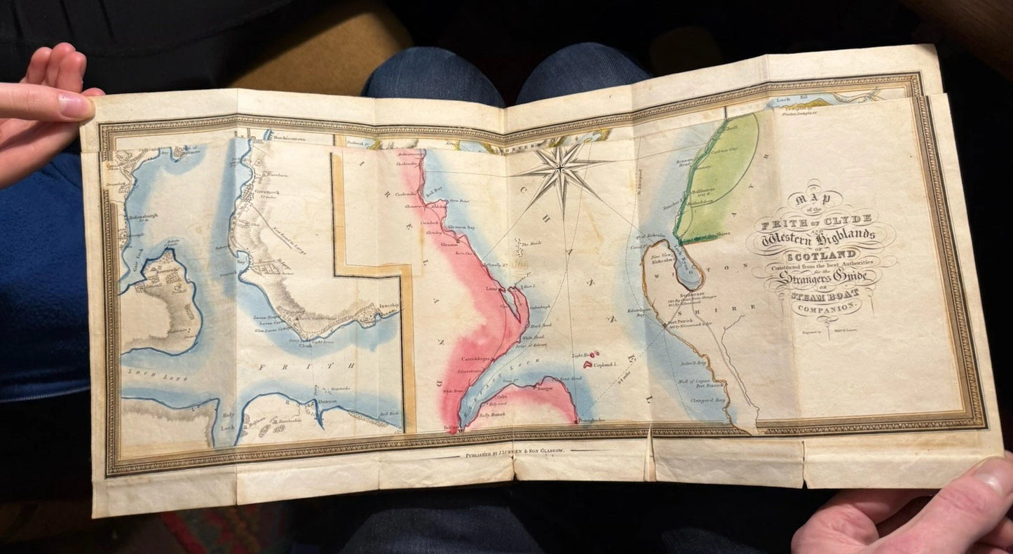 1825 Lumsden & Son's Steam Boat Companion : Western Highlands of Scotland
