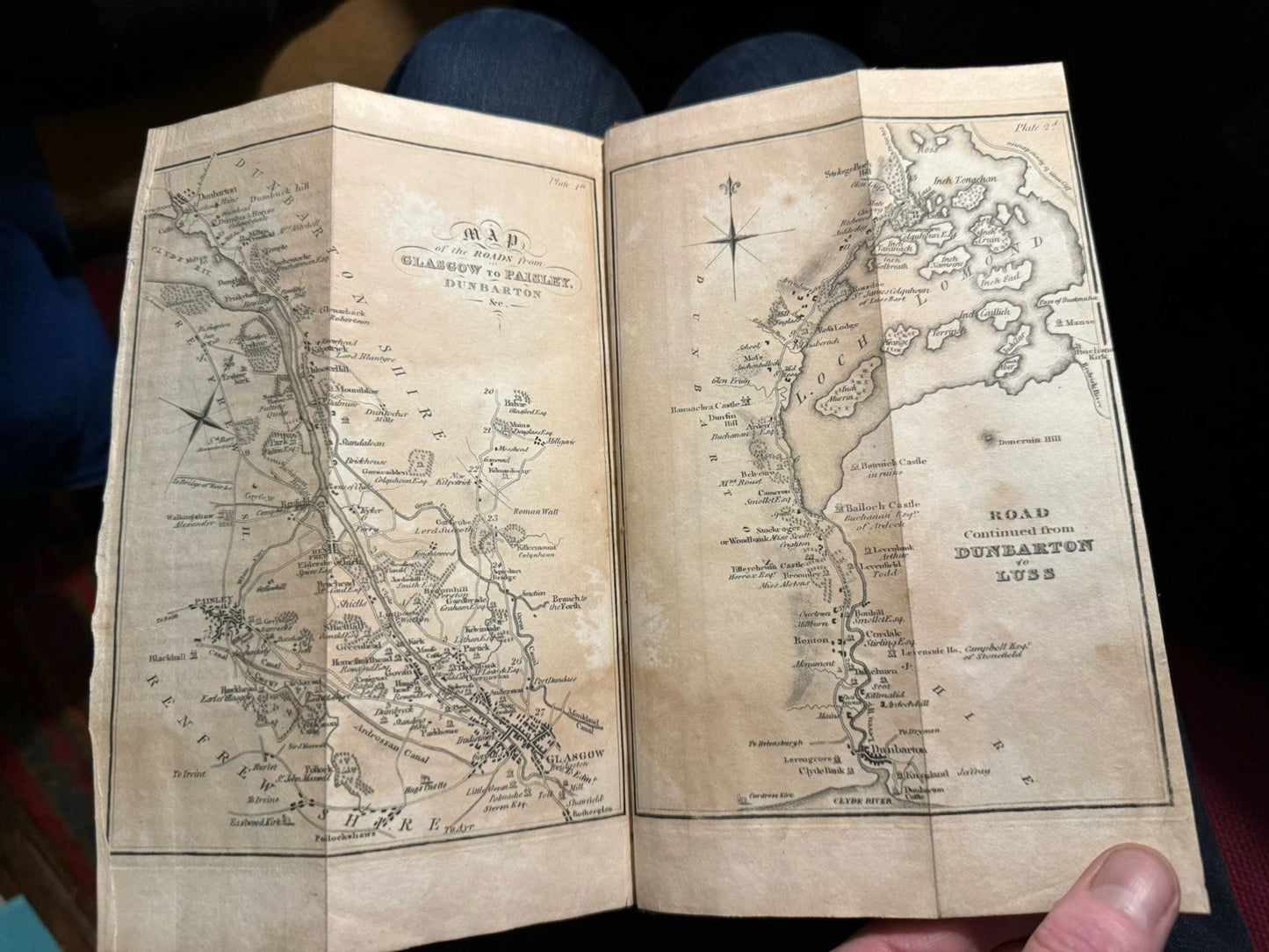 1825 Lumsden & Son's Steam Boat Companion : Western Highlands of Scotland