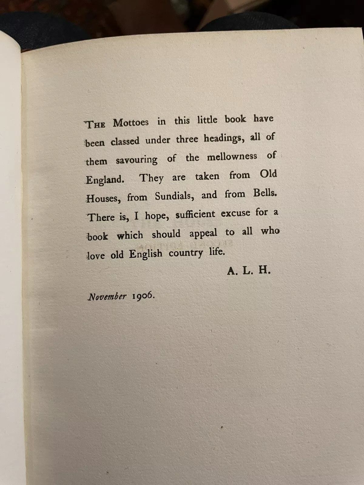 he House, the Garden, and the Steeple; A Collection of Old Mottoes