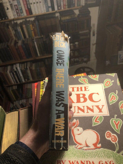 John Steinbeck : Once There Was a War : 1st UK Edition in Dust-Wrapper