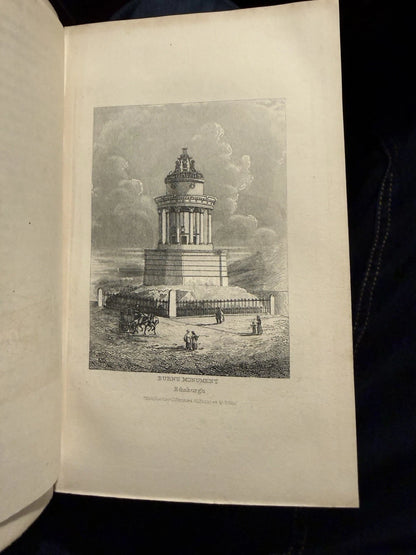 1852 Menzie's Tourist Pocket Guide for Scotland : 5 Maps & Plans + 18 Engravings