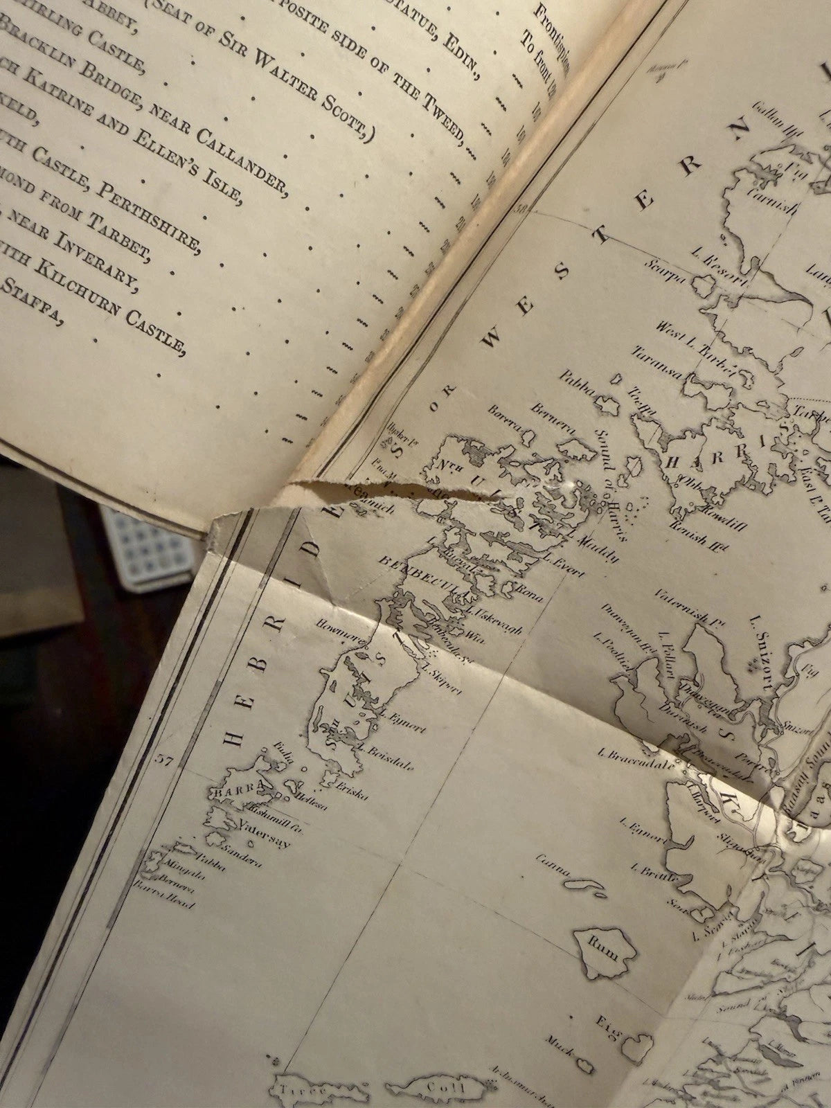 1852 Menzie's Tourist Pocket Guide for Scotland : 5 Maps & Plans + 18 Engravings