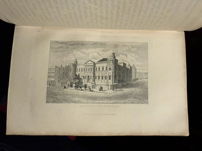 1852 Menzie's Tourist Pocket Guide for Scotland : 5 Maps & Plans + 18 Engravings