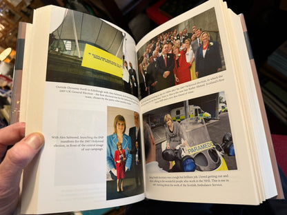 Nicola Sturgeon : Frankly (Signed at Topping) First Edition : Scottish Politics