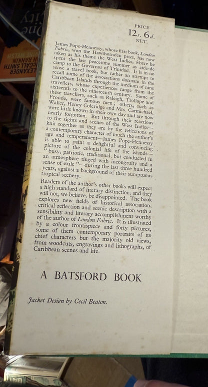 West Indian Summer : James Pope-Hennessy : West Indies : Travel : 1943