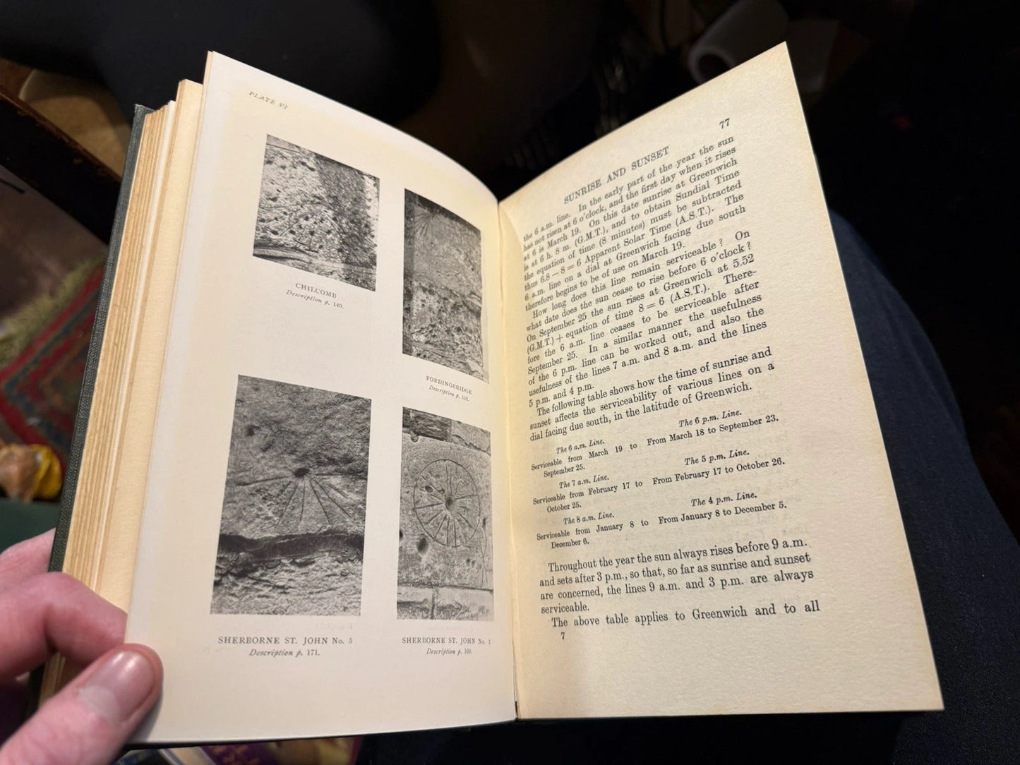 1926 Sundials : Incised Dials or Mass-Clocks : Arthur Robert Green