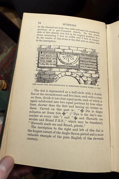 1926 Sundials : Incised Dials or Mass-Clocks : Arthur Robert Green