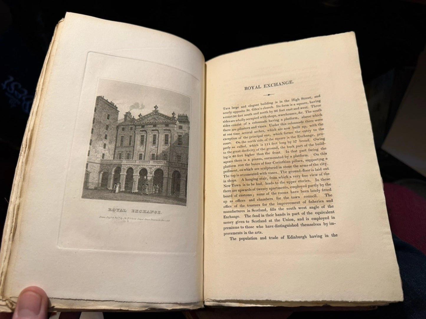 1820 Storer's VIEWS IN EDINBURGH & VICINITY (100 Engravings) Public Buildings
