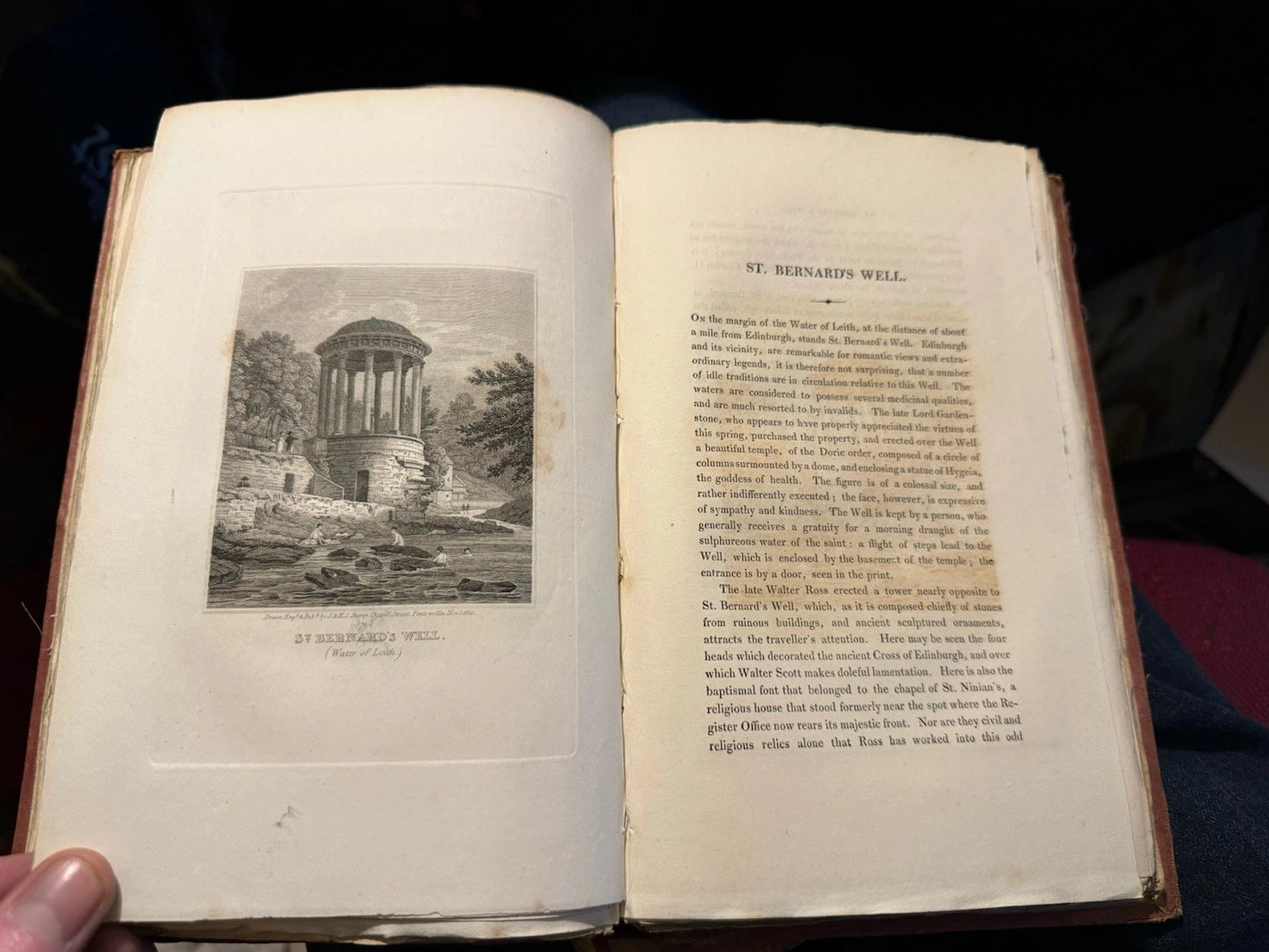 1820 Storer's VIEWS IN EDINBURGH & VICINITY (100 Engravings) Public Buildings