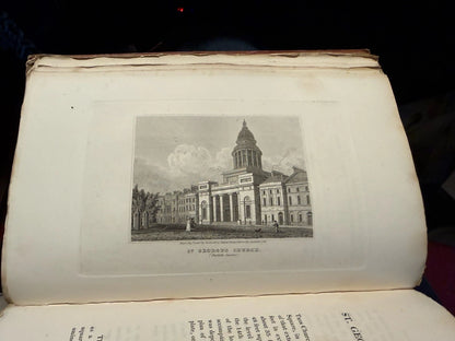 1820 Storer's VIEWS IN EDINBURGH & VICINITY (100 Engravings) Public Buildings