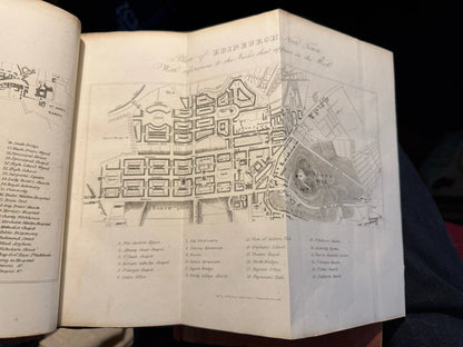 1820 Storer's VIEWS IN EDINBURGH & VICINITY (100 Engravings) Public Buildings