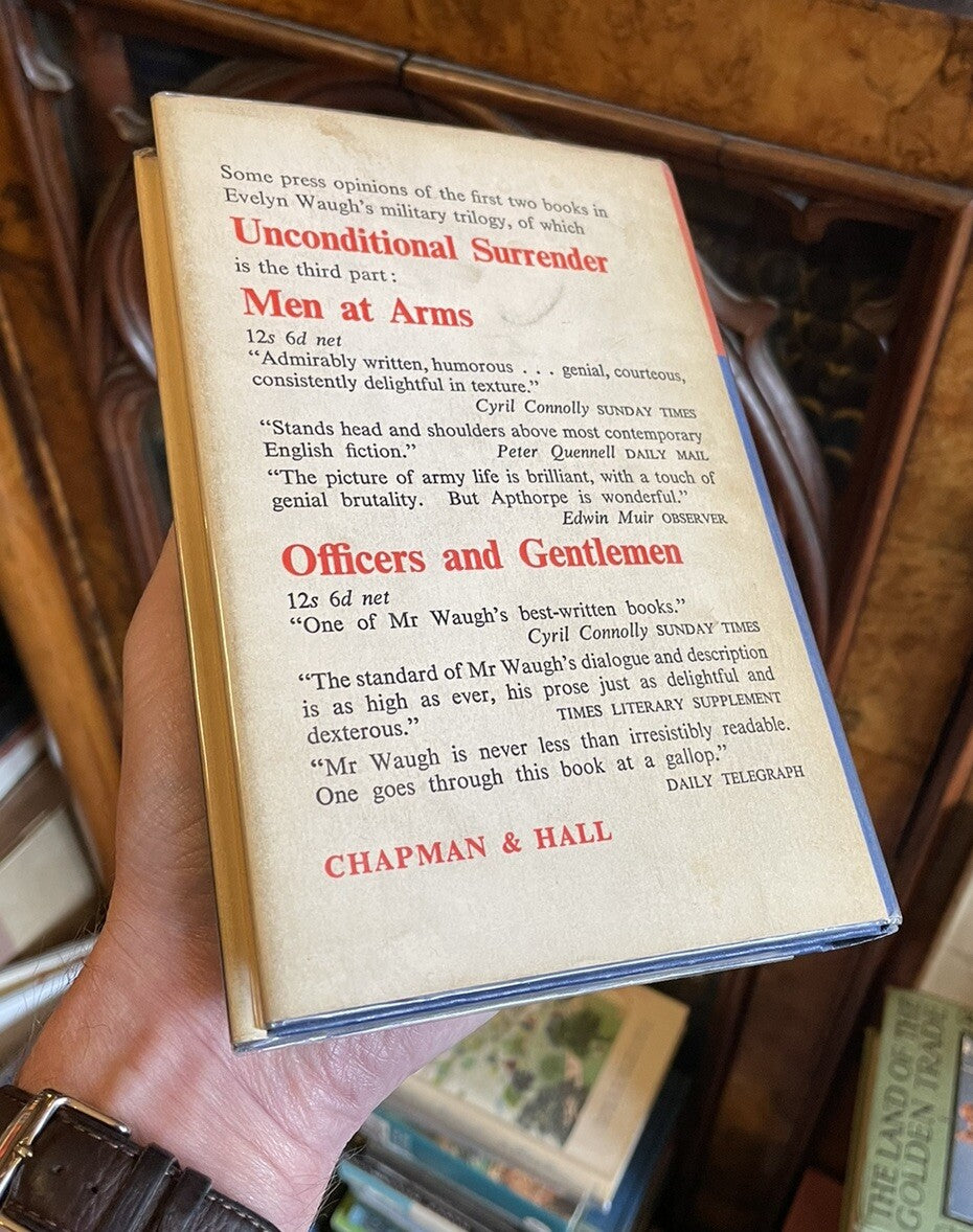 1952 Evelyn Waugh : Sword of Honour Trilogy (All 3 are 1st Editions in Jackets)