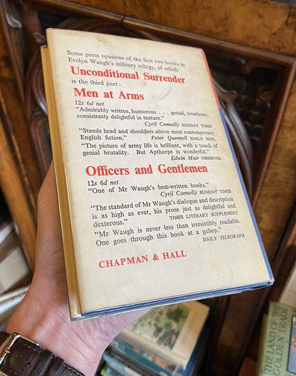 1952 Evelyn Waugh : Sword of Honour Trilogy (All 3 are 1st Editions in Jackets)