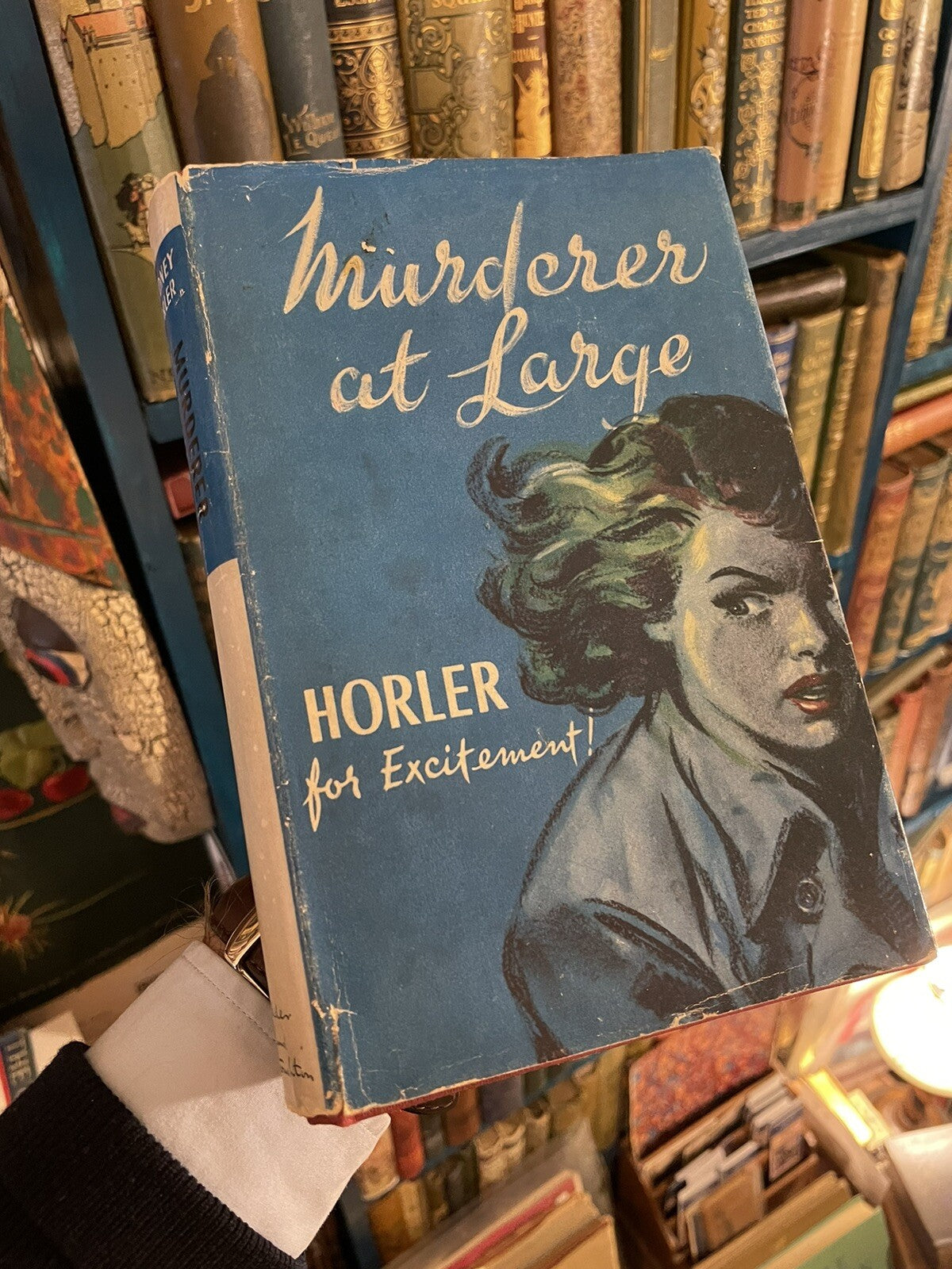 Sydney Horler : Murderer at Large : 1st Edition 1952 : Crime & Detection
