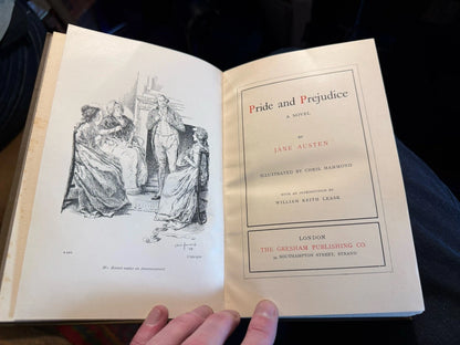 Pride and Prejudice : Jane Austen : Chris Hammond : Talwin Morris c1900